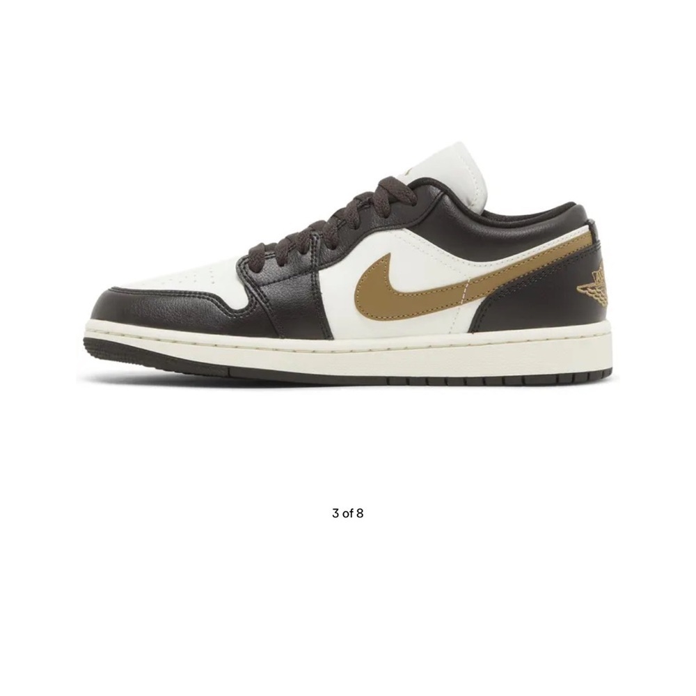 Nike Air Jordan 1 Low 'Shadow Brown' - Picture 2 of 7